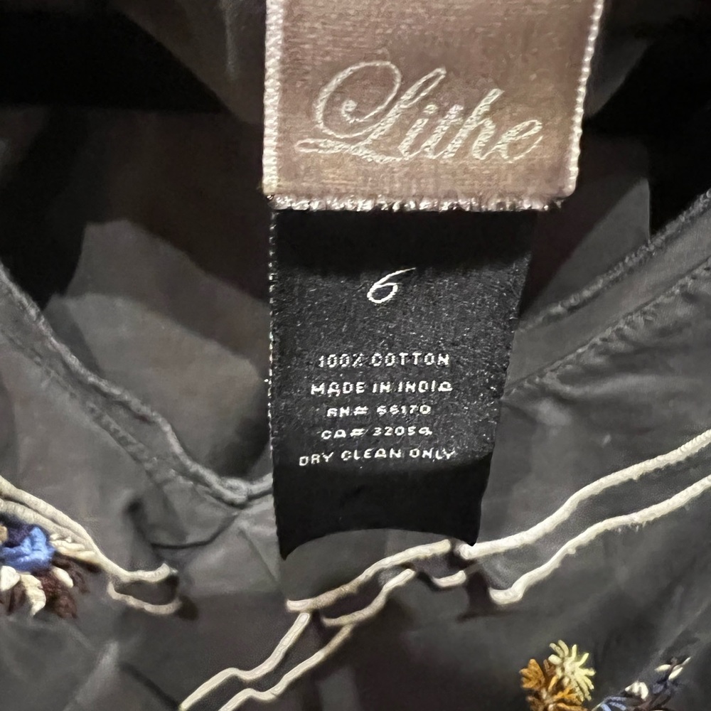 Anthropologie Blithe Embroidered Blouse - image 4